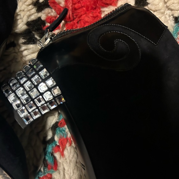 ZANOTTI WESTERN BOOTS RHINESTONE HEEL - Picture 5 of 9